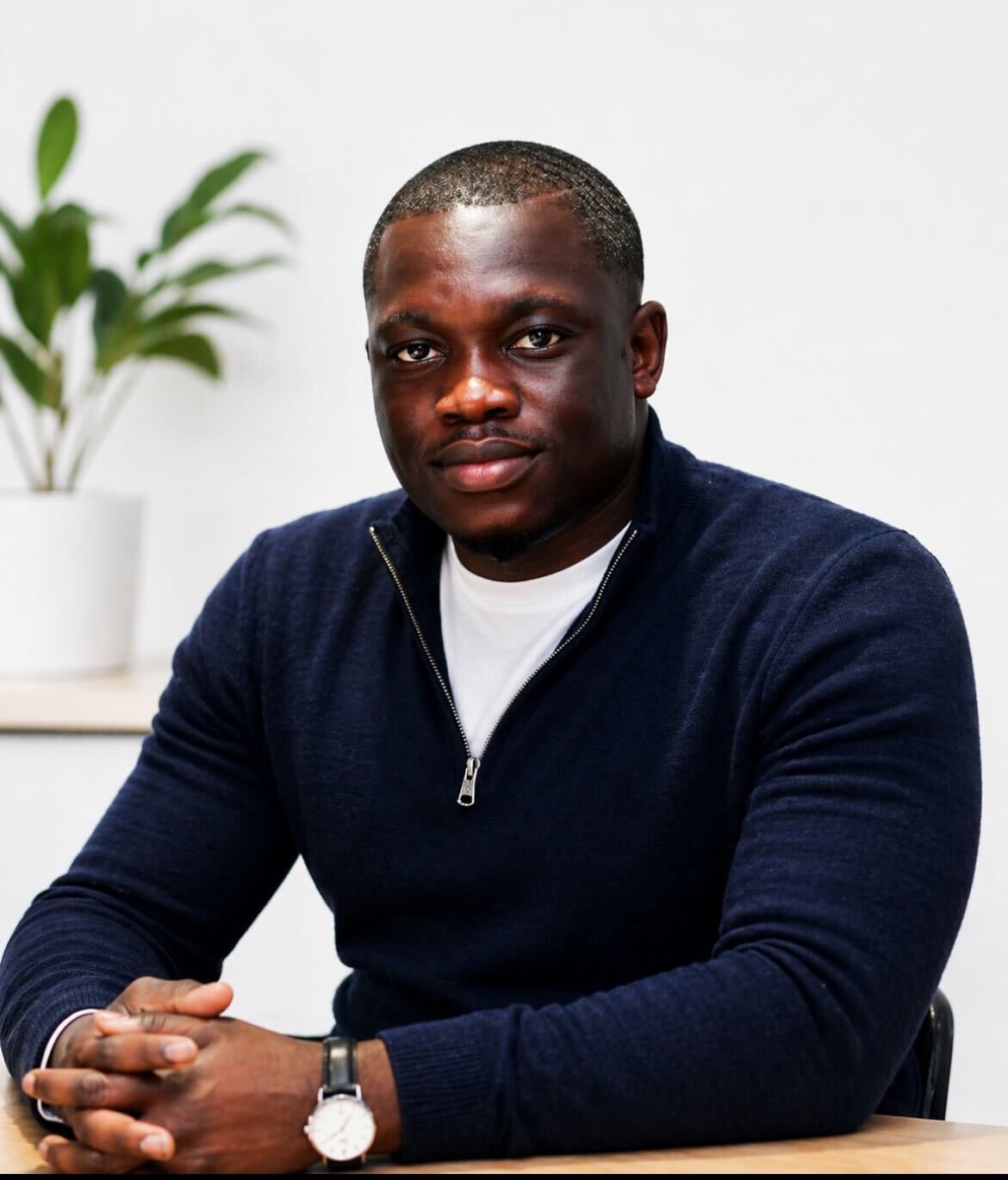 Portrait of Osborne Adomako, Co-Founder and Chief Growth Officer at Imperial Signals